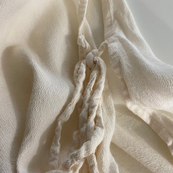 Madewell Blouse Textured Sz Medium Side Slit - Picture 3 of 11